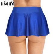 Womens Mini Skirts Stretchy - TRUE ICON