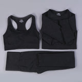 Women Yoga Set Gym Clothing Fitness - TRUE ICON