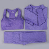 Women Yoga Set Gym Clothing Fitness - TRUE ICON