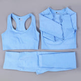 Women Yoga Set Gym Clothing Fitness - TRUE ICON