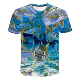 New fishing t shirt style casual - TRUE ICON