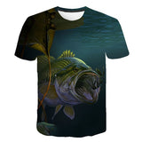 New fishing t shirt style casual - TRUE ICON