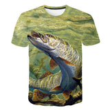 New fishing t shirt style casual - TRUE ICON