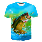 New fishing t shirt style casual - TRUE ICON