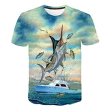 New fishing t shirt style casual - TRUE ICON