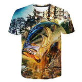 New fishing t shirt style casual - TRUE ICON