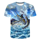 New fishing t shirt style casual - TRUE ICON