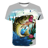 New fishing t shirt style casual - TRUE ICON