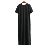 Maxi T Shirt Dress Women Summer - TRUE ICON