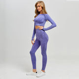 Women Vital Seamless Yoga Set - TRUE ICON